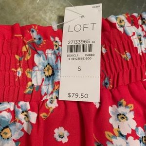 Loft floral skirt